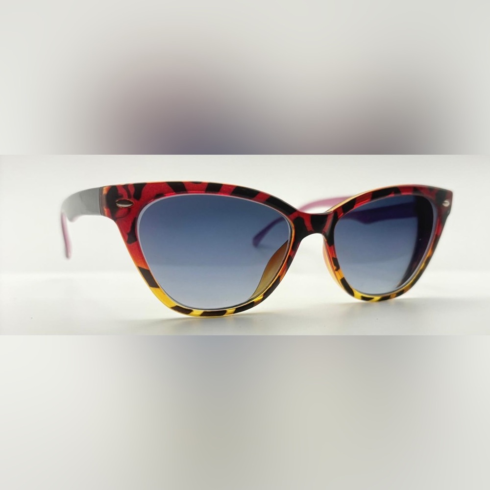 Zenni 283623 Brown Oval Sunglasses Frames Only